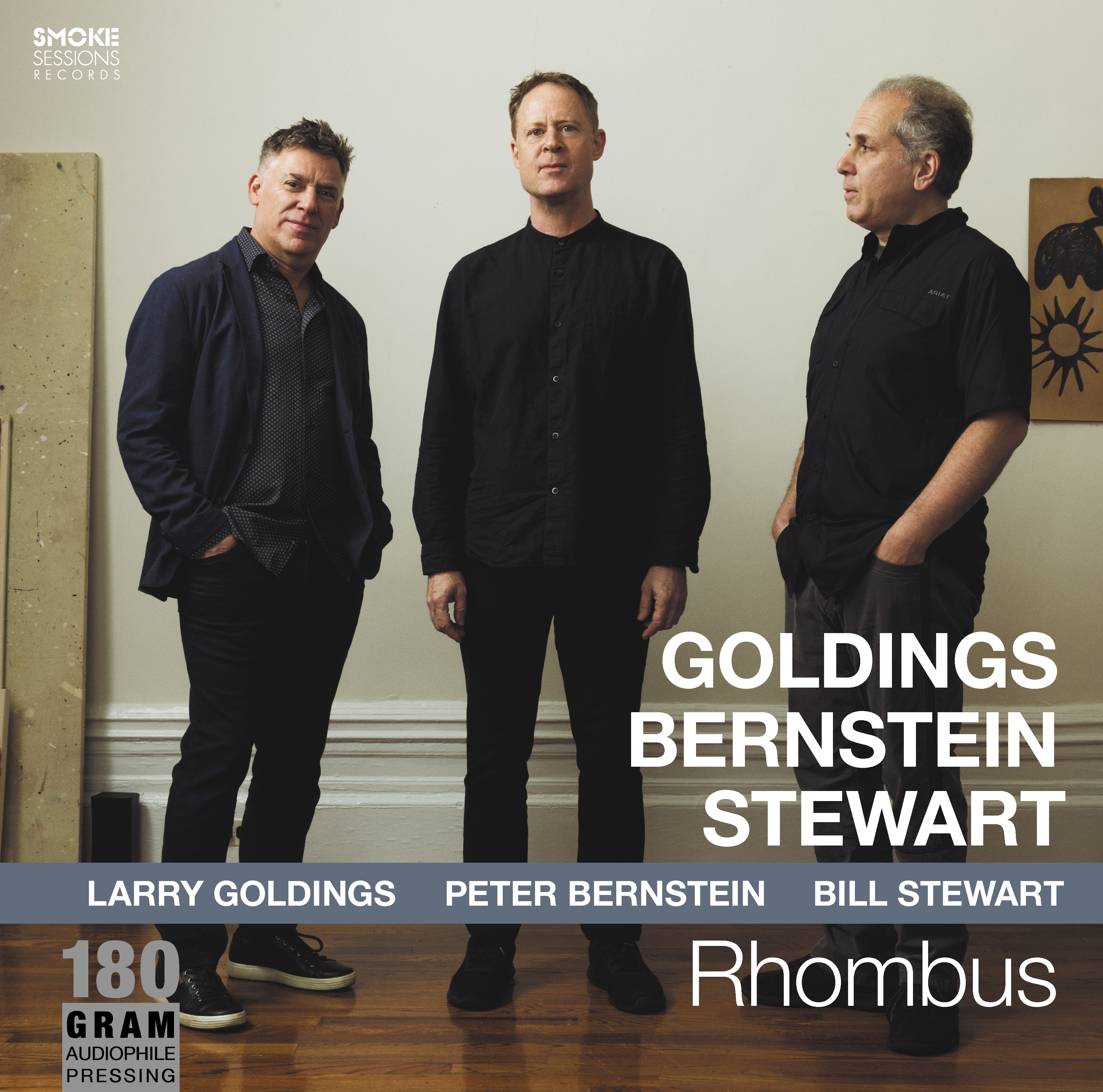 Goldings Bernstein Stewart RHOMBUS Noiseland LP COVER